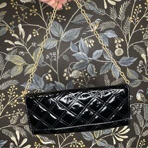 Ann Taylor Loft Black/Gold Clutch